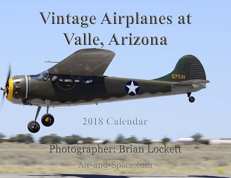 Lockett Books Calendar Catalog: Vintage Airplanes at Valle, Arizona